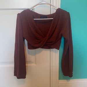 Urban outfitters crop top sweater